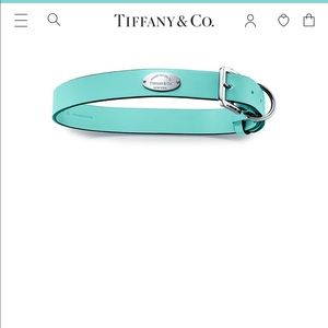 Tiffany & Co dog collar size XL